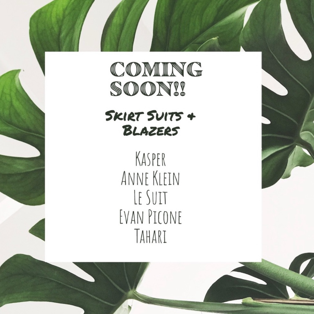 Skirt Suits and Blazers